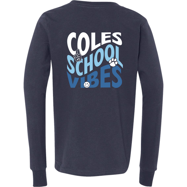 Coles Elementary Youth Jersey Long Sleeve Tee