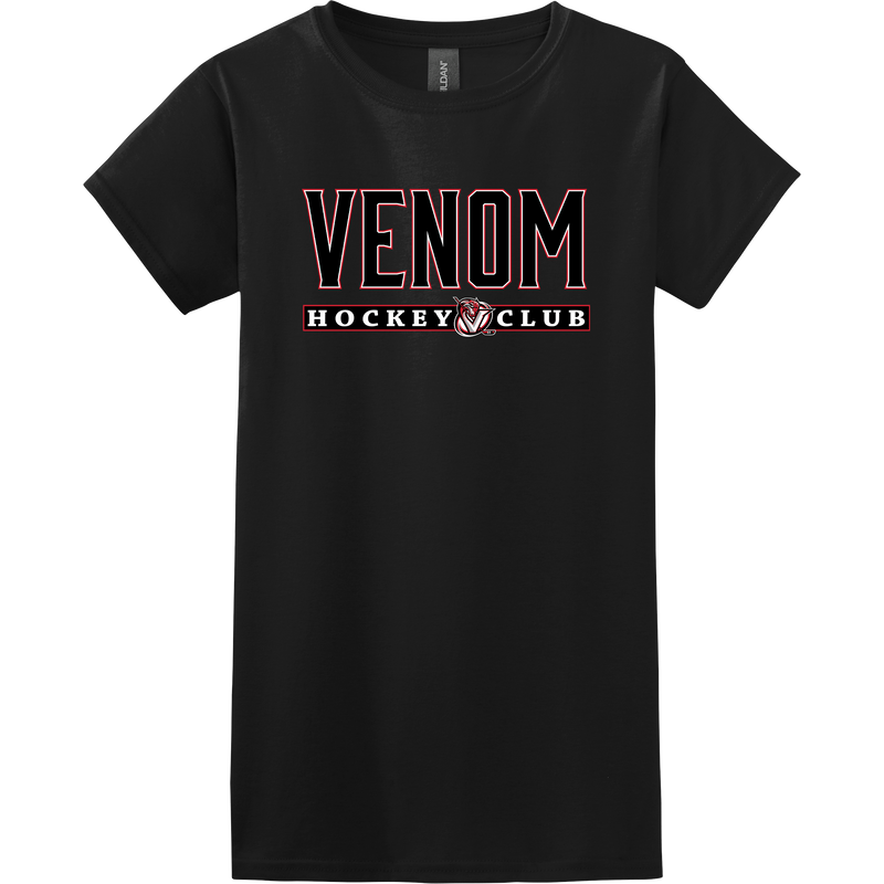 Venom Hockey Club Softstyle Ladies T-Shirt