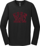 York Devils Softstyle Long Sleeve T-Shirt