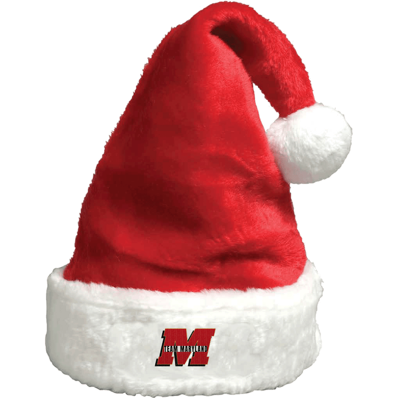 Team Maryland Plush Santa Hat