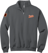 Biggby Coffee AAA NuBlend 1/4-Zip Cadet Collar Sweatshirt