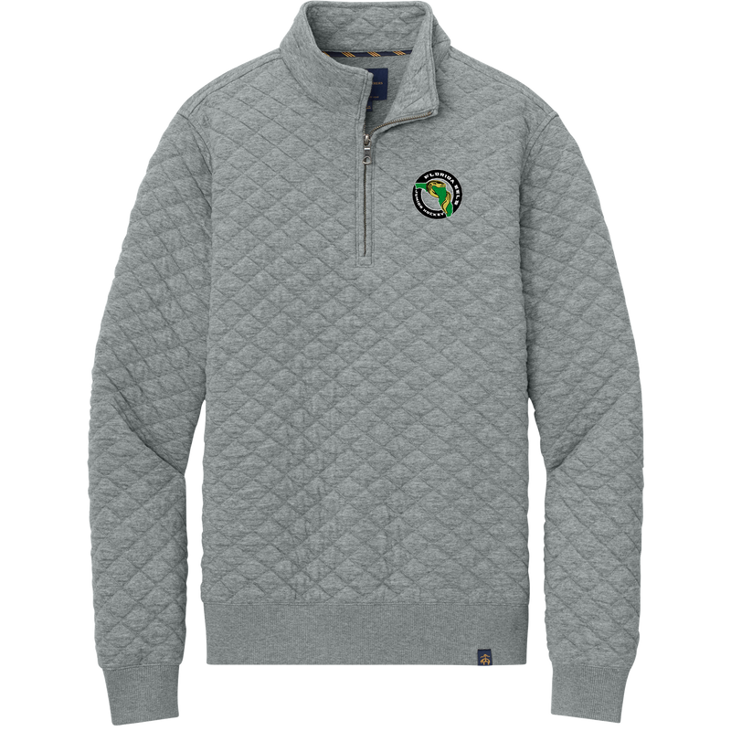 Florida Eels Brooks Brothers Diamond Quilt 1/4-Zip