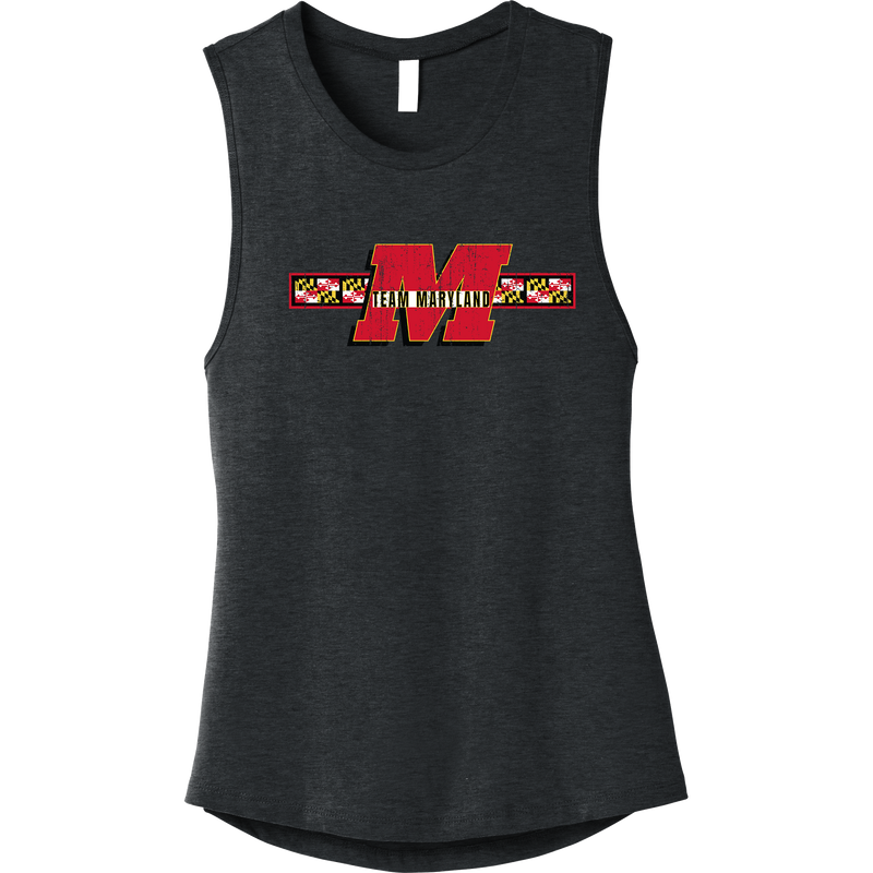 Team Maryland Womens Jersey Muscle Tank