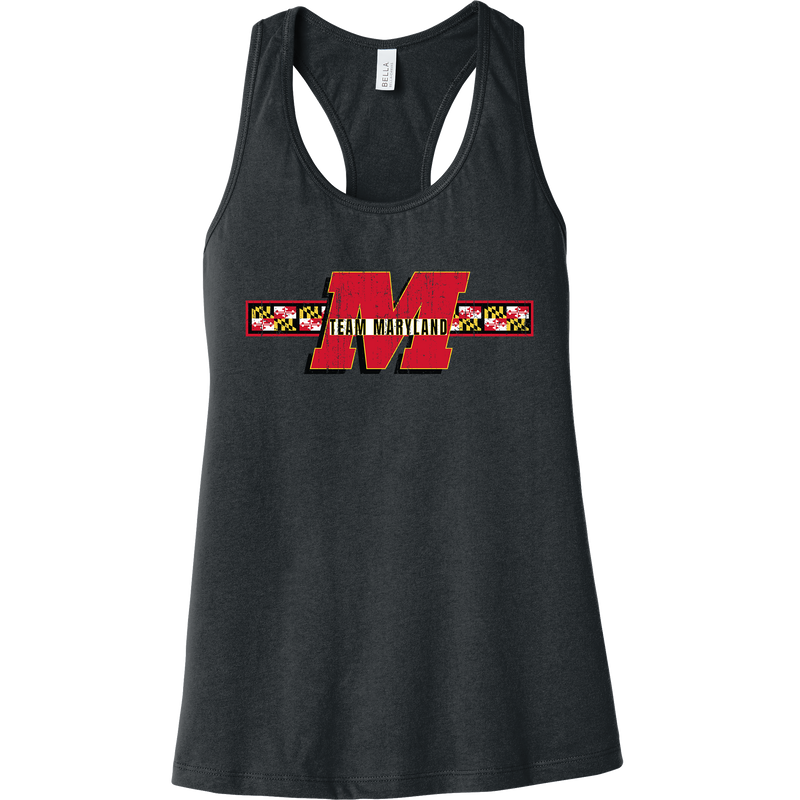 Team Maryland Womens Jersey Racerback Tank