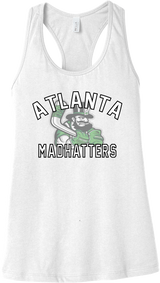 Atlanta Madhatters Womens Jersey Racerback Tank