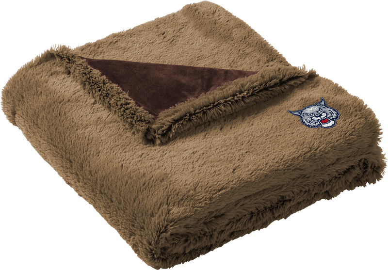 CT Bobcats Faux Fur Blanket