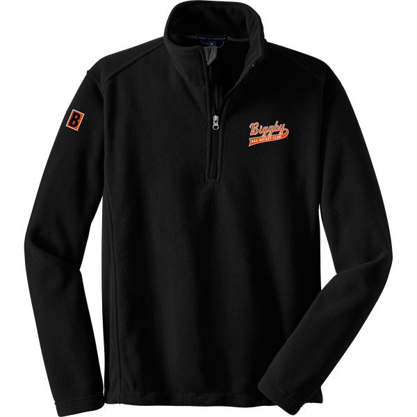 Biggby Coffee AAA Value Fleece 1/4-Zip Pullover