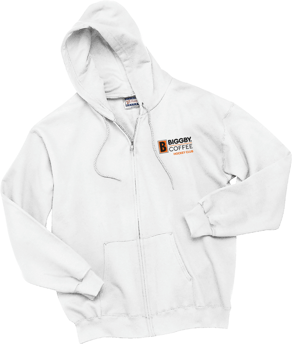 Biggby Coffee Hockey Club Ultimate Cotton - Full-Zip Hooded Sweatshirt