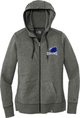 Brandywine Outlaws New Era Ladies French Terry Full-Zip Hoodie