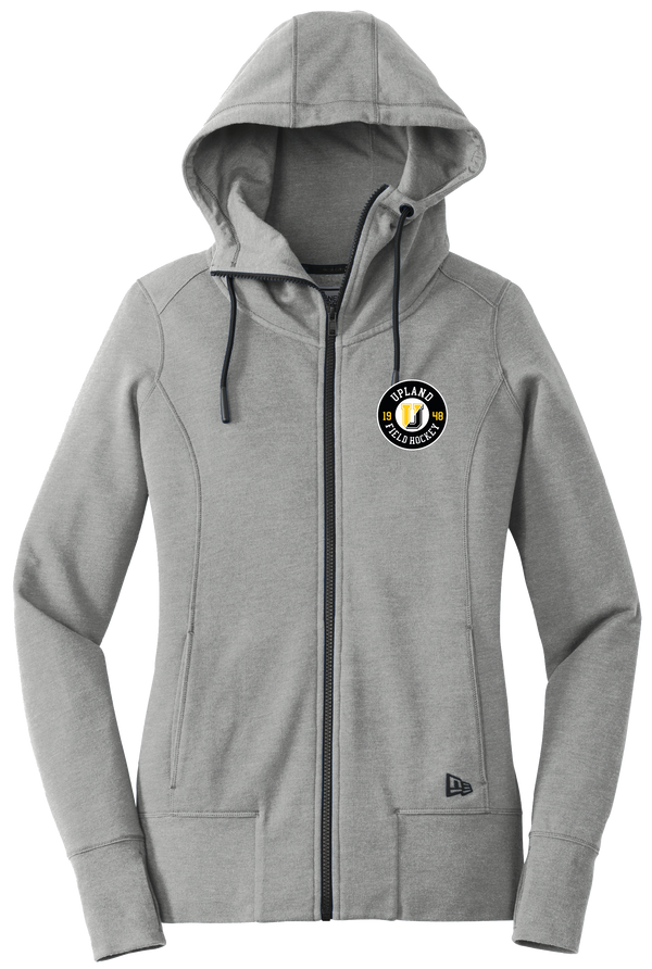 Upland Field Hockey New Era Ladies Tri-Blend Fleece Full-Zip Hoodie