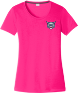 CT Bobcats Ladies PosiCharge Competitor Cotton Touch Scoop Neck Tee