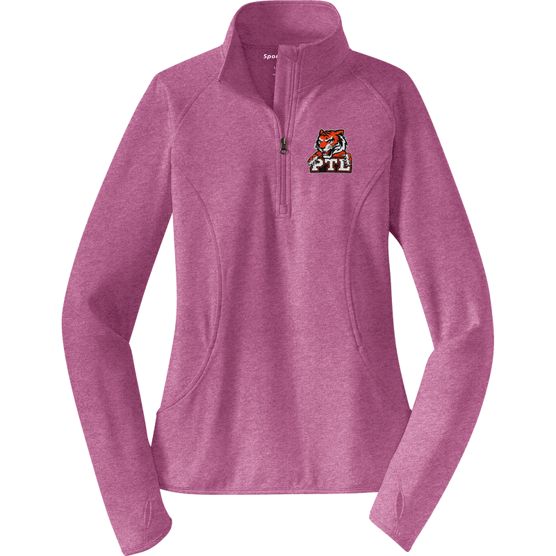 Princeton Tiger Lilies Ladies Sport-Wick Stretch 1/4-Zip Pullover