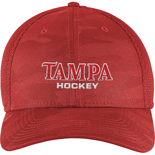 University of Tampa New Era Tonal Camo Stretch Tech Mesh Cap