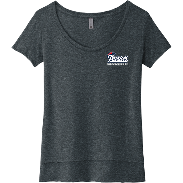 Secaucus Patriots Womens Festival Scoop Neck Tee