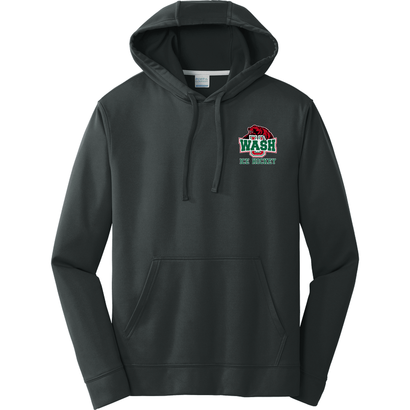 Wash U Performance Fleece Pullover Hooded Sweatshirt