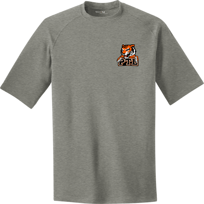 Princeton Tiger Lilies PosiCharge Tri-Blend Wicking Raglan Tee