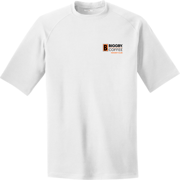 Biggby Coffee Hockey Club PosiCharge Tri-Blend Wicking Raglan Tee