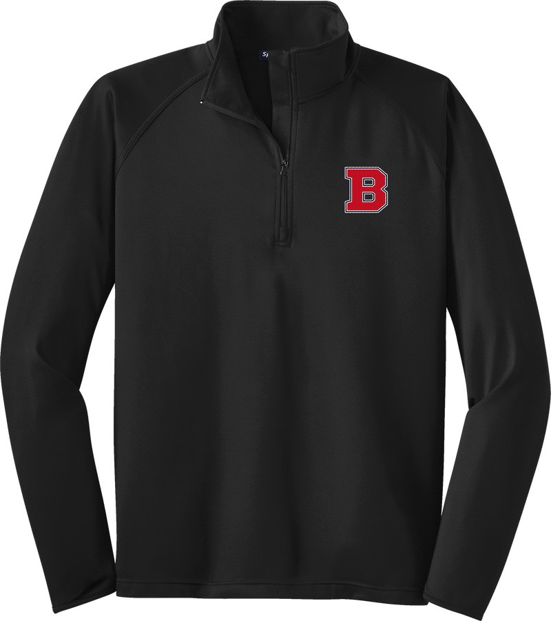 CT Bobcats Sport-Wick Stretch 1/4-Zip Pullover